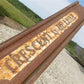 Little Red Wagon Bed Only, Crescent Deluxe Wagon Part, Rustic Vintage Toy H,
