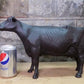 Cast Iron Cow Doorstop, Butcher Shop Advertising, Farm Art Milk Cow Bull Statue