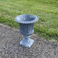 Home & Living > Outdoor & Gardening > Garden Decoration > Yard Art - 18" Tall Cast Iron Fluted Urn, Flower Pot Planter, Ga...