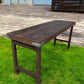 Home & Living > Furniture > Dining Room Furniture > Kitchen & Dining Tables - Rustic Folding Table (66x22.75) Reclaimed Wo...