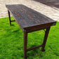 Home & Living > Furniture > Dining Room Furniture > Kitchen & Dining Tables - Rustic Folding Table (66x22.75) Reclaimed Wo...