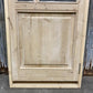 Antique French Single Door (27.25x82) Glass Pane Door with Jamb, Encased Door T7