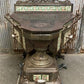 Early Cast Iron & Tile Victorian Stove, Wood Cook Stove, Vintage Parlor Stove