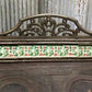 Early Cast Iron & Tile Victorian Stove, Wood Cook Stove, Vintage Parlor Stove