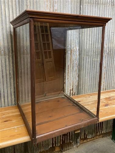 Display Case - Countertop Showcase, General Store Display, Vintage Wood Framed Glass Case, C by The Old Grainery (Antique,...