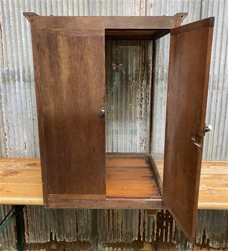 Display Case - Countertop Showcase, General Store Display, Vintage Wood Framed Glass Case, C by The Old Grainery (Antique,...