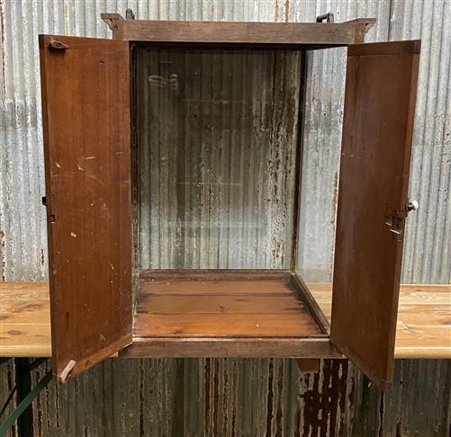 Display Case - Countertop Showcase, General Store Display, Vintage Wood Framed Glass Case, C by The Old Grainery (Antique,...
