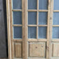 Antique French Double Doors (71x88) Frosted Glass European SideLite Jamb C13
