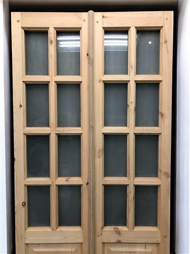 Home & Living > Home Improvement > Doors & Locks > Doors - French Double Door (36x80.75) 8 Pane Frosted Glass Door Europea...
