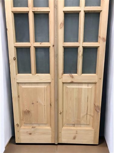 Home & Living > Home Improvement > Doors & Locks > Doors - French Double Door (36x80.75) 8 Pane Frosted Glass Door Europea...