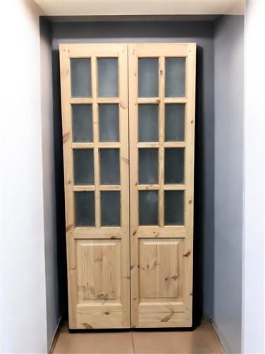 Home & Living > Home Improvement > Doors & Locks > Doors - French Double Door (36x80.75) 8 Pane Frosted Glass Door Europea...