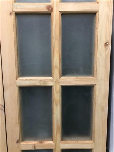 Home & Living > Home Improvement > Doors & Locks > Doors - French Double Door (36x80.75) 8 Pane Frosted Glass Door Europea...