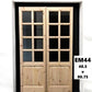 French Double Door (48.5x80.75) 8 Pane Glass Door European Styled EM44