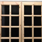 French Double Door (48.5x80.75) 8 Pane Glass Door European Styled EM44
