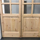French Double Door (48.5x80.75) 8 Pane Glass Door European Styled EM44