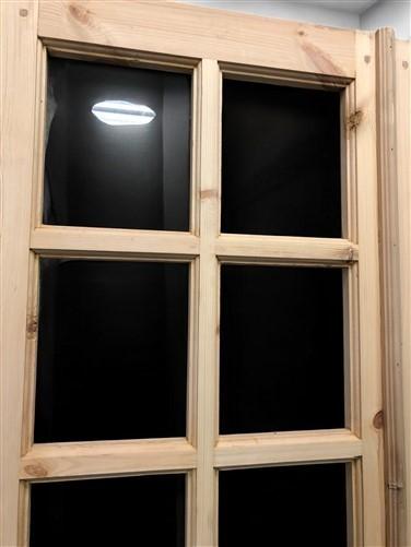 French Double Door (48.5x80.75) 8 Pane Glass Door European Styled EM44