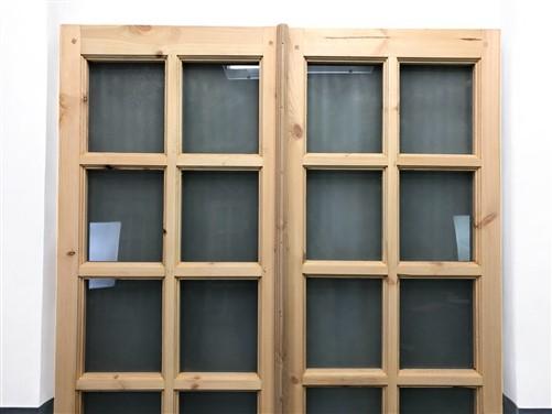 Home & Living > Home Improvement > Doors & Locks > Doors - French Double Door (48.5x80.5) 8 Pane Frosted Glass Door Europe...