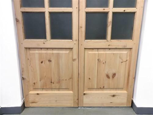 Home & Living > Home Improvement > Doors & Locks > Doors - French Double Door (48.5x80.5) 8 Pane Frosted Glass Door Europe...