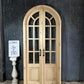 Arched French Double Door (36x80) 9 Pane Glass Door European Styled w Jamb OM5