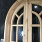 Arched French Double Door (36x80) 9 Pane Glass Door European Styled w Jamb OM5