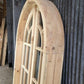 Arched French Double Door (36x80) 9 Pane Glass Door European Styled w Jamb OM5