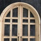 Home & Living > Home Improvement > Doors & Locks > Doors - Arched French Double Door (48x80) 14 Pane Glass Door European S...