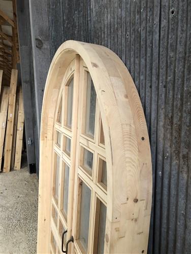 Home & Living > Home Improvement > Doors & Locks > Doors - Arched French Double Door (48x80) 14 Pane Glass Door European S...