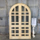 Home & Living > Home Improvement > Doors & Locks > Doors - Arched French Double Door (48x80) 14 Pane Glass Door European S...