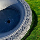 Home & Living > Outdoor & Gardening > Garden Decoration > Yard Art - 18" Tall Cast Iron Fluted Urn, Flower Pot Planter, Ga...