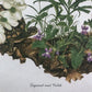 Maryrose Wampler, Dogwood & Violets, Signed Print, 28x22, Wall Art, Plate 5