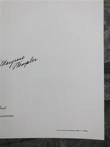 Art & Collectibles > Prints > Lithographs - Maryrose Wampler, Jessamine & Redbud, Signed Print, 28x22 Wall Art, Plate 14 b...