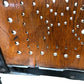 Theater Seats - 2 Wood Iron Folding Theater Seats, Auditorium Seats, Entryway Bench, D34 by The Old Grainery (art deco, au...