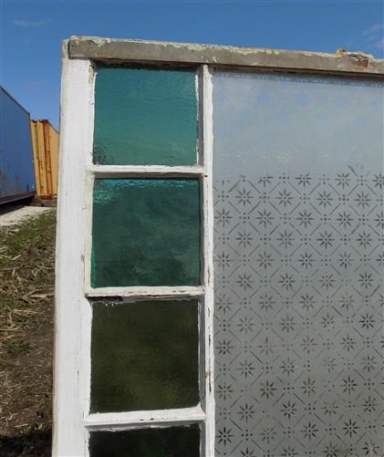 Home & Living > Home Improvement > Windows - Antique Stained Glass, Rectangular Church Window, Architectural Art Glass, A2...