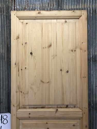 French Single Door (36x96) Pine Interior Door, European Rustic Styled, Q48
