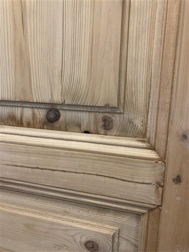 French Single Door (36x96) Pine Interior Door, European Rustic Styled, Q48