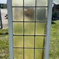 Antique Stained Glass Window, Architectural Obscure Glass, Rectangular Window F1