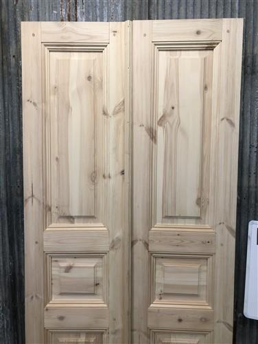 French Double Doors (36x80.5) Raised Panel Doors, European Styled Doors NM5