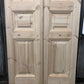 French Double Doors (36x80.5) Raised Panel Doors, European Styled Doors NM5