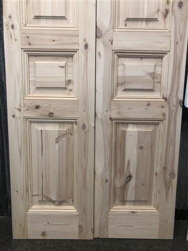 French Double Doors (36x80.5) Raised Panel Doors, European Styled Doors NM5