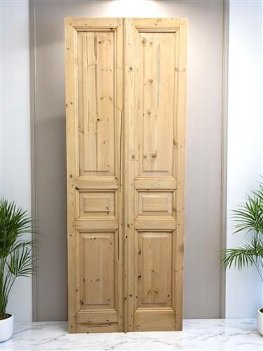 French Double Doors (36x96) Raised Panel Doors, European Styled Doors NM6