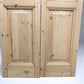 French Double Doors (36x96) Raised Panel Doors, European Styled Doors NM6