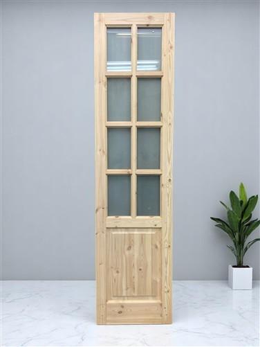 Home & Living > Home Improvement > Doors & Locks > Doors - French Single Door (24x96.5) 8 Pane Frosted Glass Door European...