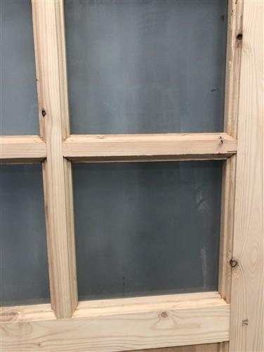 French Single Door (30x80.75) 8 Pane Frosted Glass Door European Styled FM24