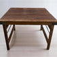Rustic Square Table, Vintage Dining Room Table, Kitchen Island, Game Table, B