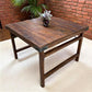 table - Rustic Square Table, Vintage Dining Room Table, Kitchen Island, Game Table, E by The Old Grainery (dining table, f...
