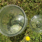 Planters Peanut Glass Jar with Lid, Running Mr Peanut Barrel Candy Cookie Jar