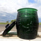 advertising jar - Planters Peanut Jar with Lid, Green Glass Mr Peanut Barrel Candy Cookie Jar, by The Old Grainery (advert...