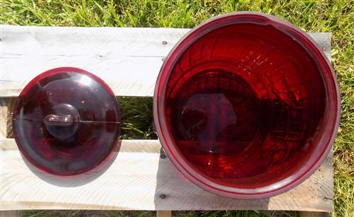 advertising jar - Planters Peanut Jar with Lid, Ruby Red Glass Mr Peanut Barrel Candy Cookie Jar by The Old Grainery (adve...