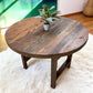 Rustic Round Table, Vintage Dining Room Table, Kitchen Island, Game Table, F
