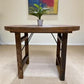Rustic Round Table, Vintage Dining Room Table, Kitchen Island, Game Table, F